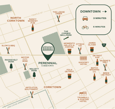 Local Area Map - mobile version